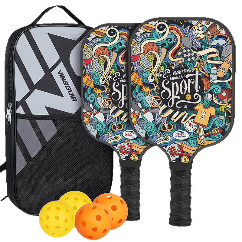 儿童匹克球拍selkirk碳纤维跨境t700匹克球全套